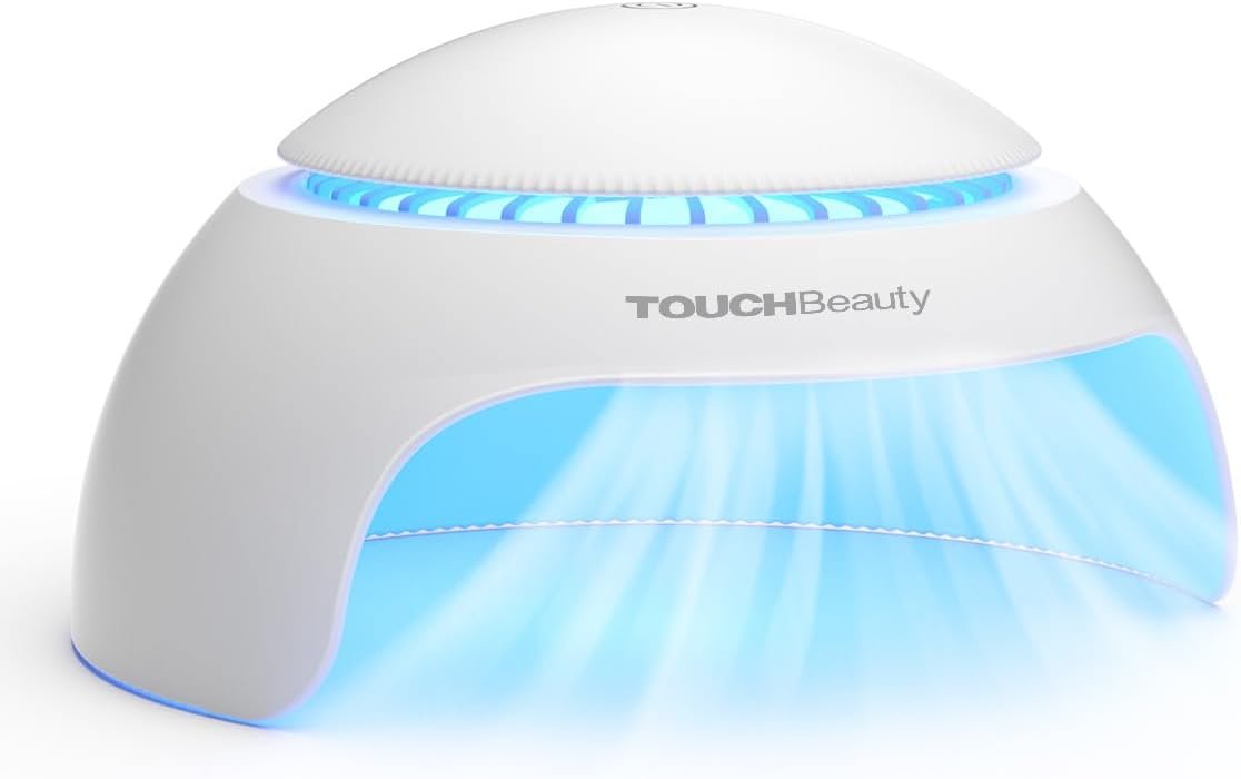 TOUCHBeauty Portable Nail Dryer with Air & 1 Led Nail Lamp Small Size Safe use for Kids Teen Drying Regular Nail Polishes Gift for GirlsTB-2130
