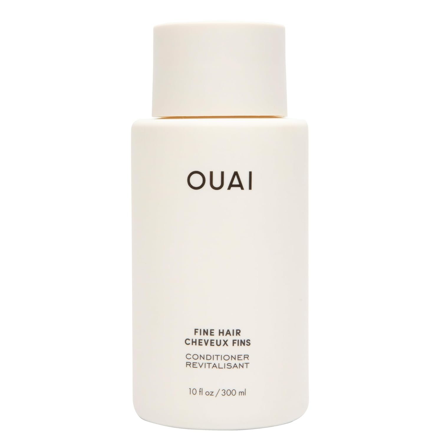OUAI Fine Hair Conditioner – Volumizing Conditioner for Fine Hair Made with Keratin, Biotin and Chia Seed Oil – Adds Softness, Bounce and Volume – Free from Parabens, Sulfates, and Phthalates (10 Oz)
