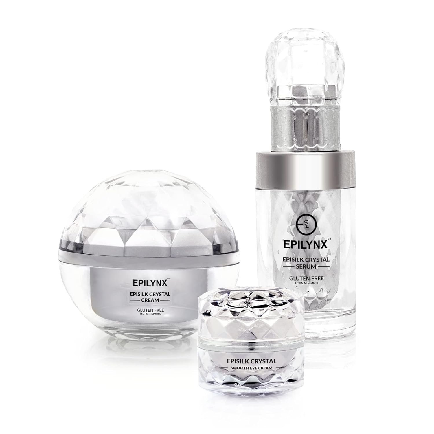 EPILYNX Allergen Free for Sensitive Skin Crystal Anti Aging Daily Skin Care Routine Package Gift Set Kit For Women – Reduces Redness and Dryness by Dr. Liia