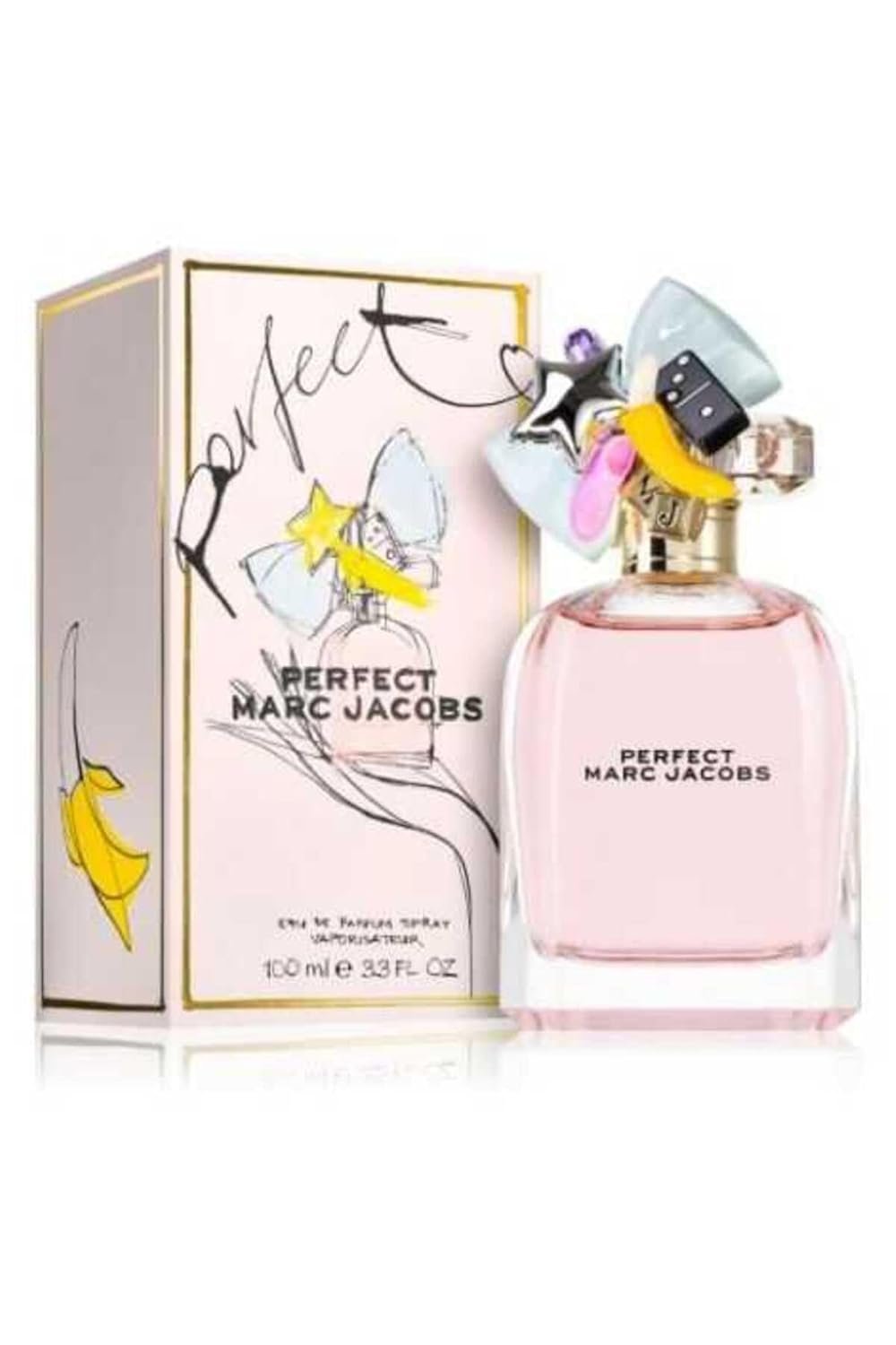 Marc Jacobs Perfect Eau de Parfum – Floral Women’s Perfume – With Notes of Rhubarb, Daffodil