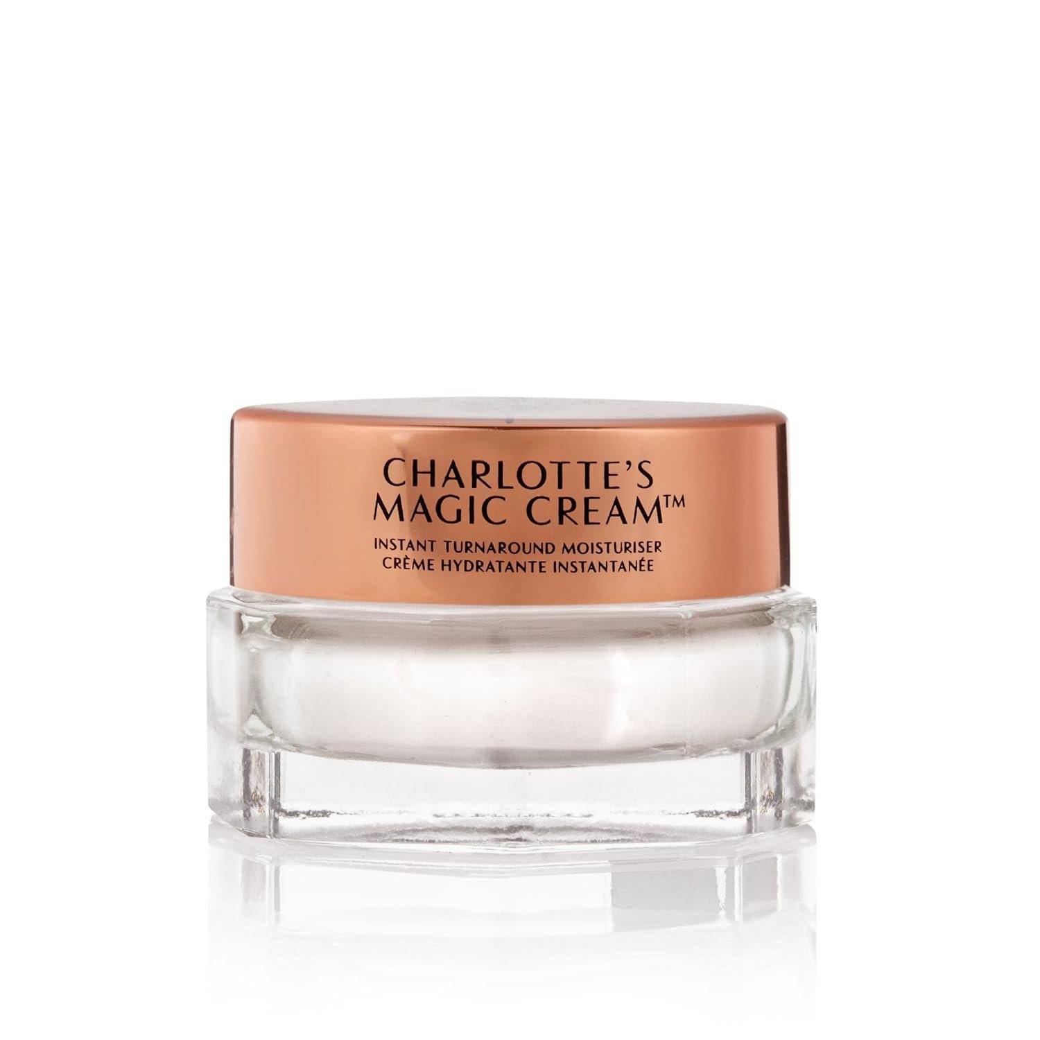 Charlotte Tilbury Magic Cream Face Moisturizer – Firming & Hydrating Face Cream to Create a Smoother-Looking Base for Makeup – Enriched with Vitamins C & E, Peptide Complex & Hyaluronic Acid