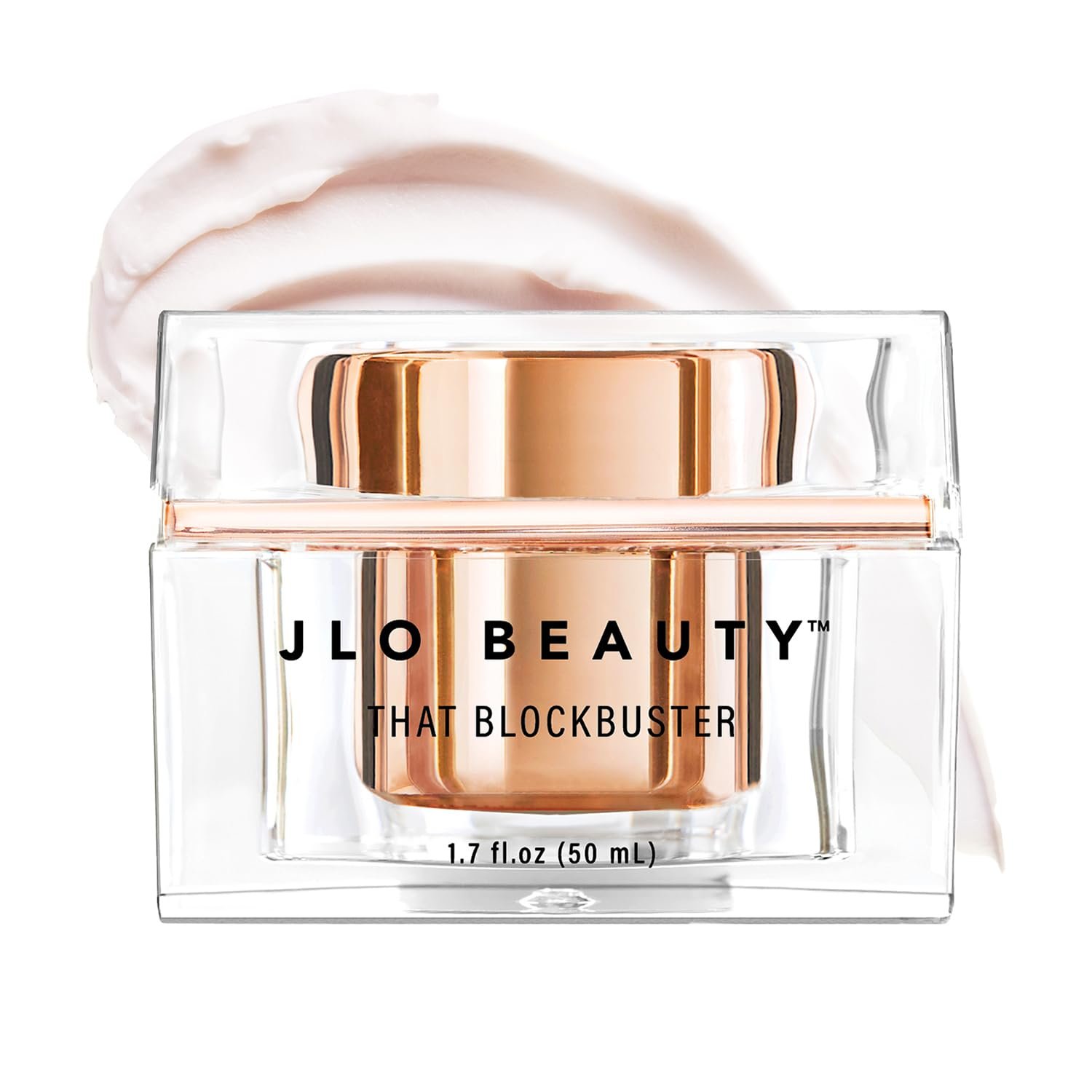 JLO BEAUTY Hydrating Face Moisturizer with Hyaluronic Acid & Peptides for Dry, Normal & Combination Skin, Day & Night Facial Moisturizer for Women, That Blockbuster, 1.7 Oz
