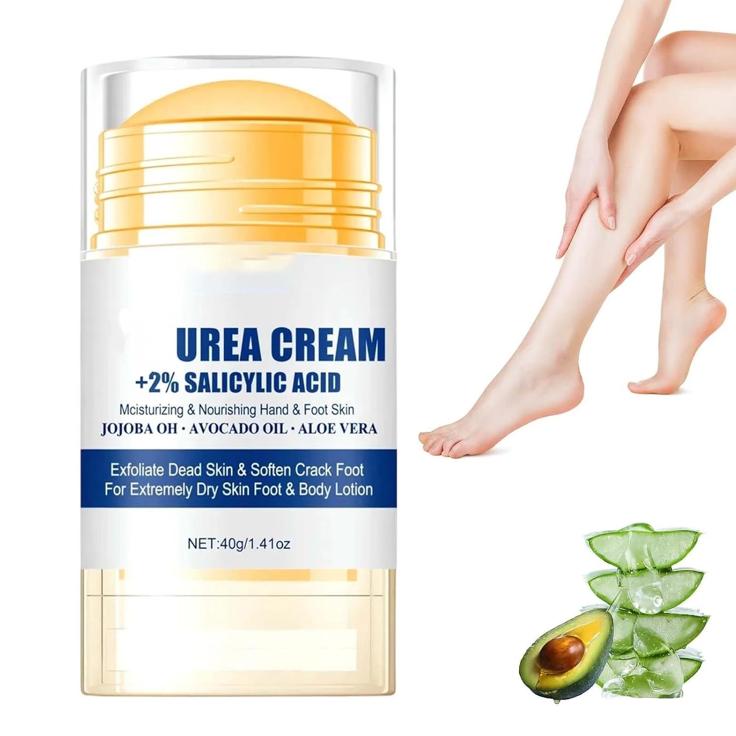 Hydrating and Anti-Cracking Foot Cream, Hydrating and Anti-Cracking Foot Cream for Dry Cracked Feet Knees Elbows Hands Hydrates, Smoothing Skin Women and Men (1)