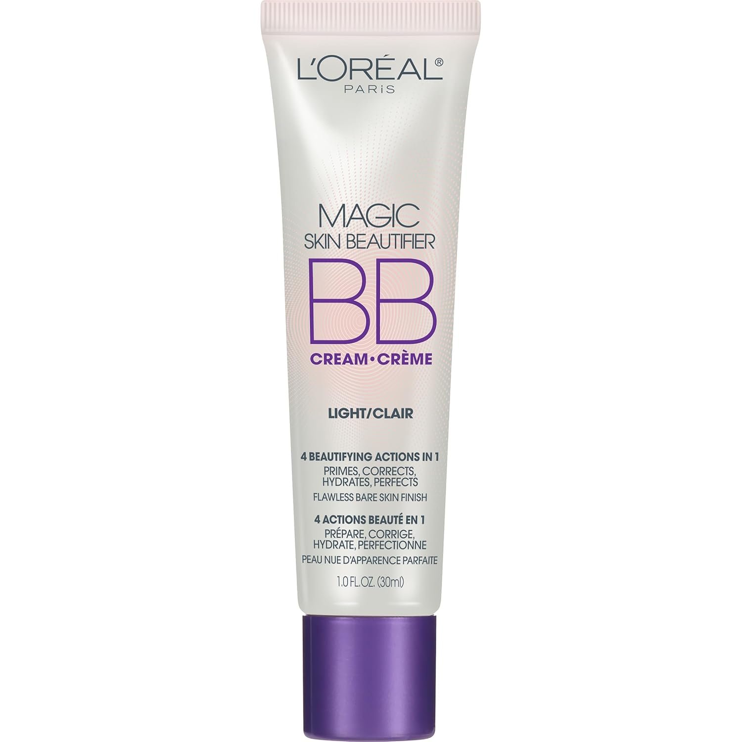 L’Oréal Paris Makeup Magic Skin Beautifier BB Cream Tinted Moisturizer, Light, 1 fl oz, 1 Count