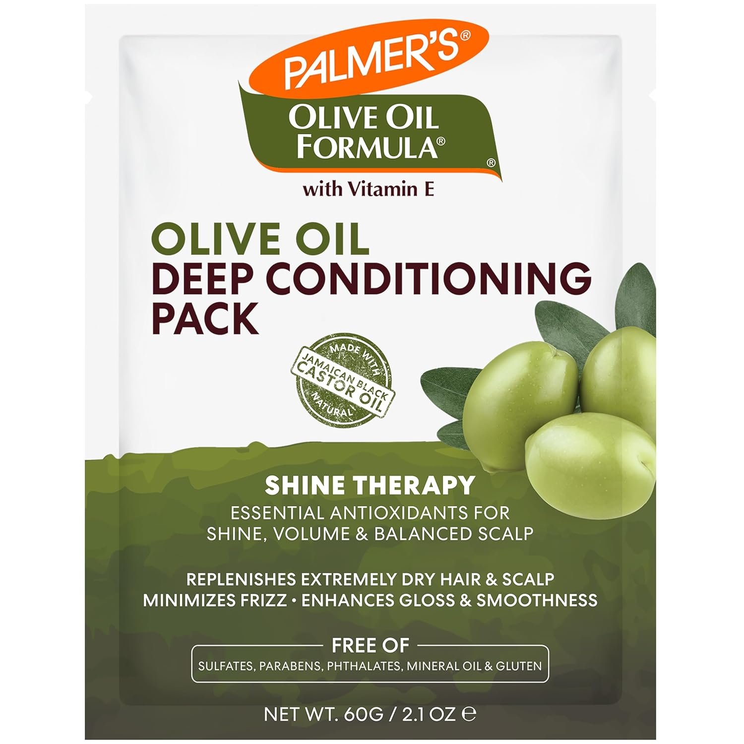 Palmer’s Olive Oil Formula Deep Conditioner Packet, 2.1 Ounces