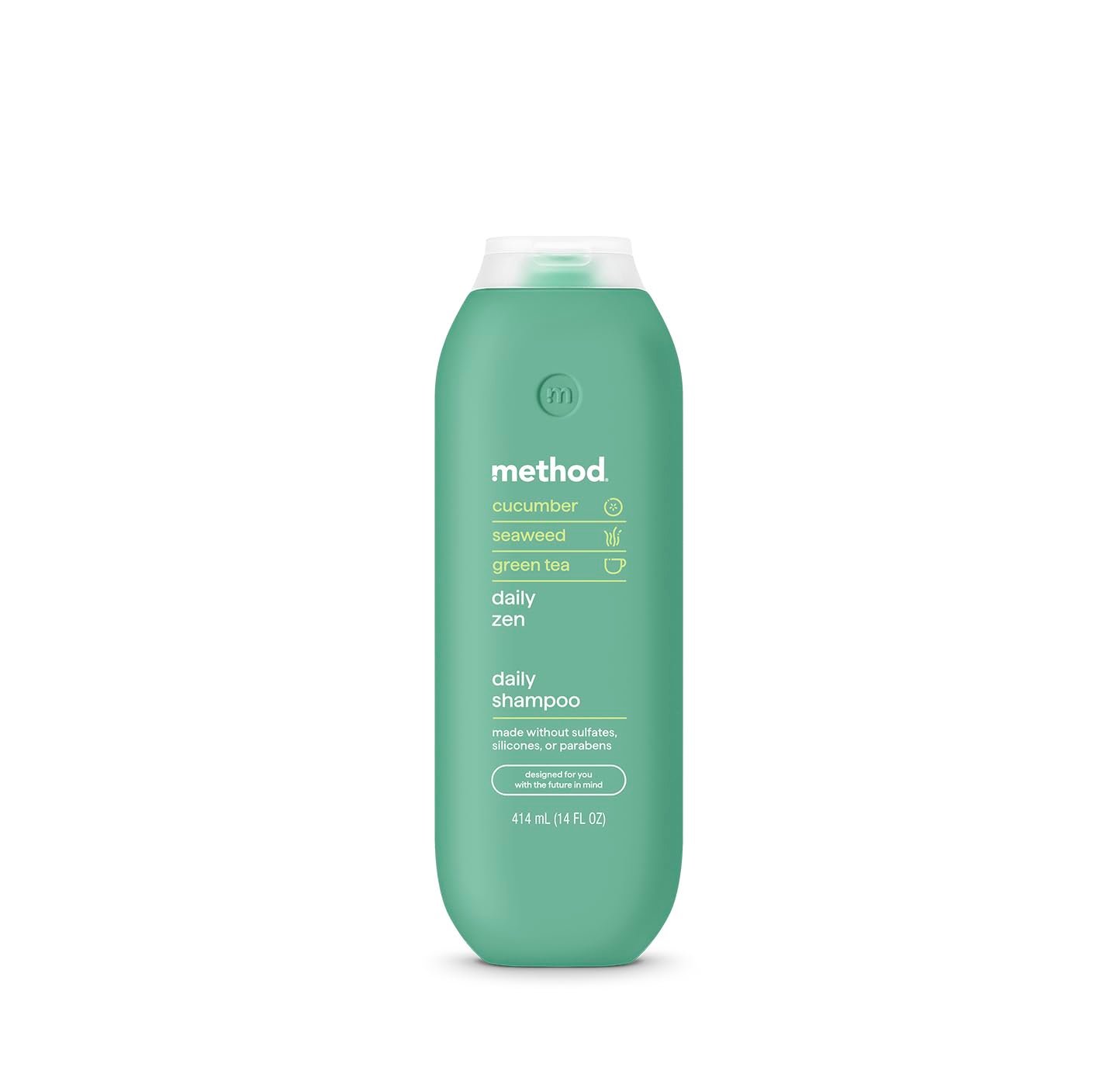 Method Daily Zen Shampoo – Daily Clean for All Hair Types, Softens and Nourishes Hair, Color Safe – Sulfate Free – 14 oz