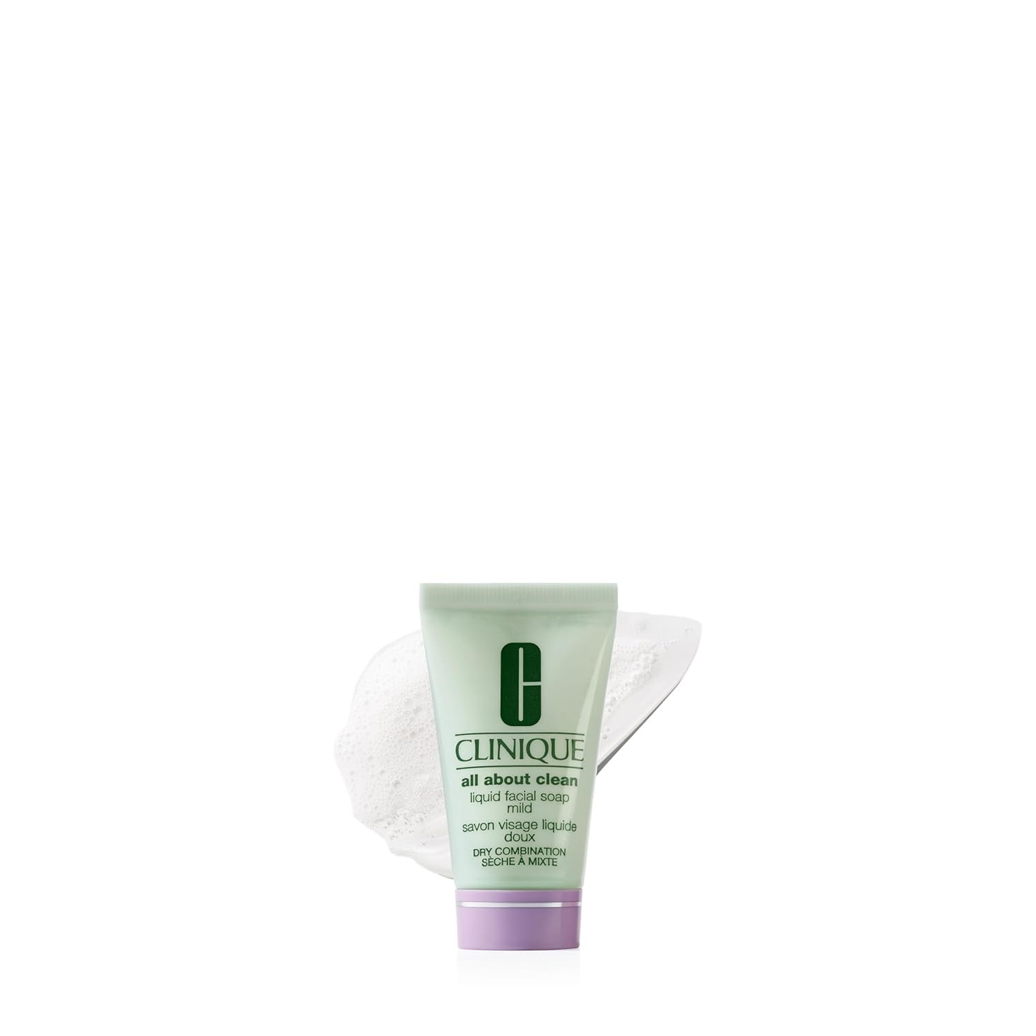 Clinique 3-Step All About Clean Liquid Gentle Facial Cleanser Soap For Dry Combination Skin | Type 2