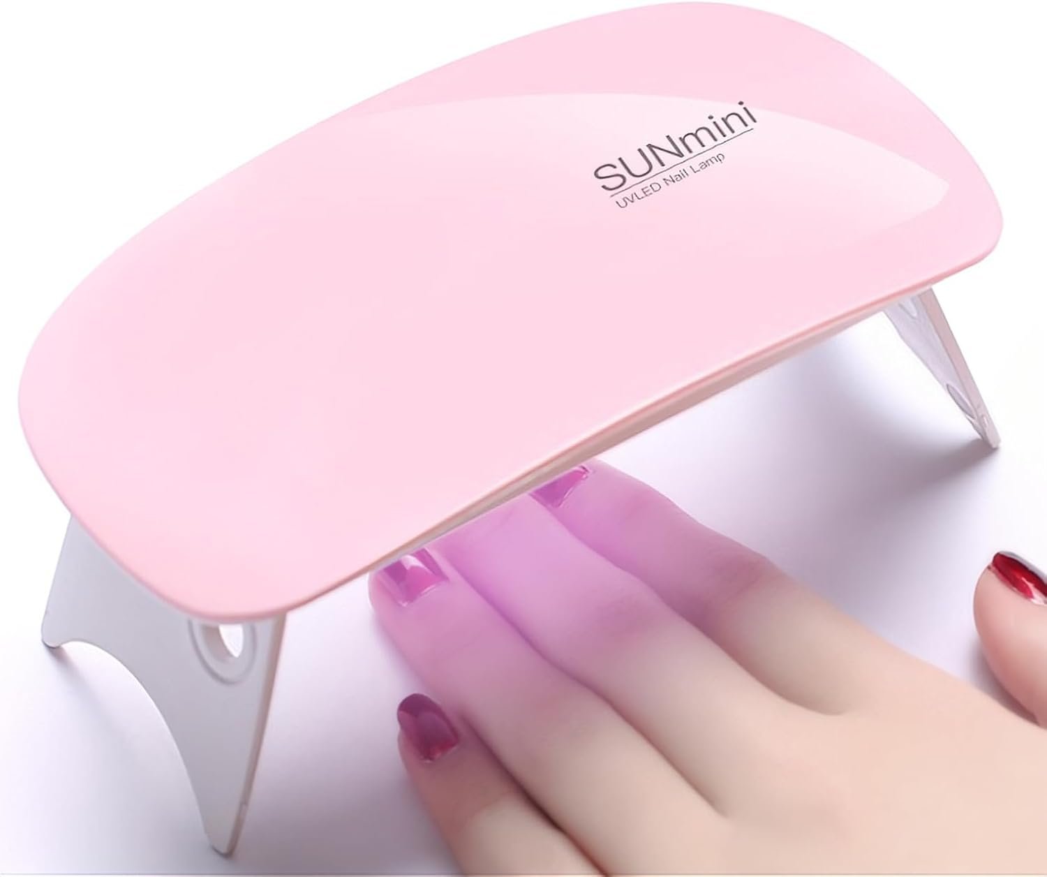 LED Nail Lamps for Gel Mini UV Light for Nails Portable LED Nail Lamp 6W Nail Dryer Gel Lamp for Women and Girls Manicure