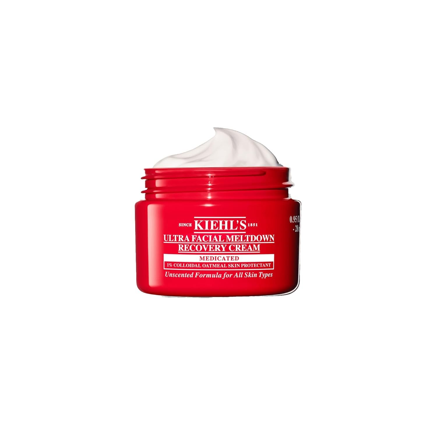 Kiehl’s Ultra Facial Recovery Barrier Cream, Lightweight Moisturizing Face Cream, Provides Moisture Boost, Lotion Repairs and Restores Skin Barrier, Suitable for Dry and Sensitive Skin