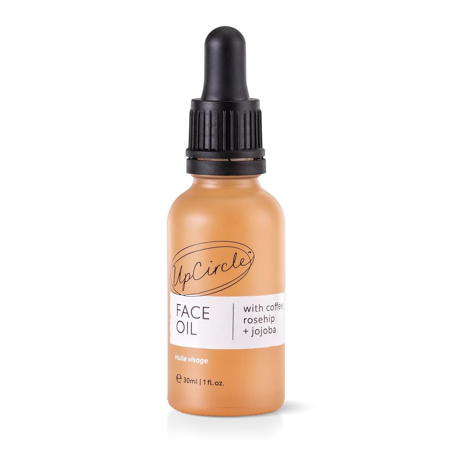 UpCircle Organic Face Serum With Coffee Oil 1oz – Vitamin C, Rosehip Oil Fades Dark Spots + Sea Buckthorn Keeps Skin Supple – Natural Hydrating Facial Oil – Vegan + Cruelty-Free