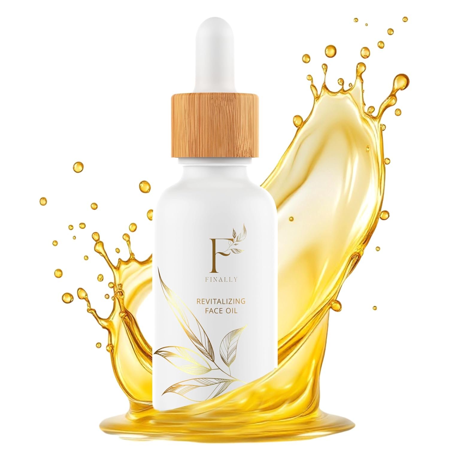 100% Organic Tsubaki Face Oil & Under-Eye Serum. Jojoba, Calendula, & Rice Bran – Hydrating & Brightening for Glowing Skin, Dark Spots & Even Skin Tone, Moisturizing Anti Aging Serum by Finally