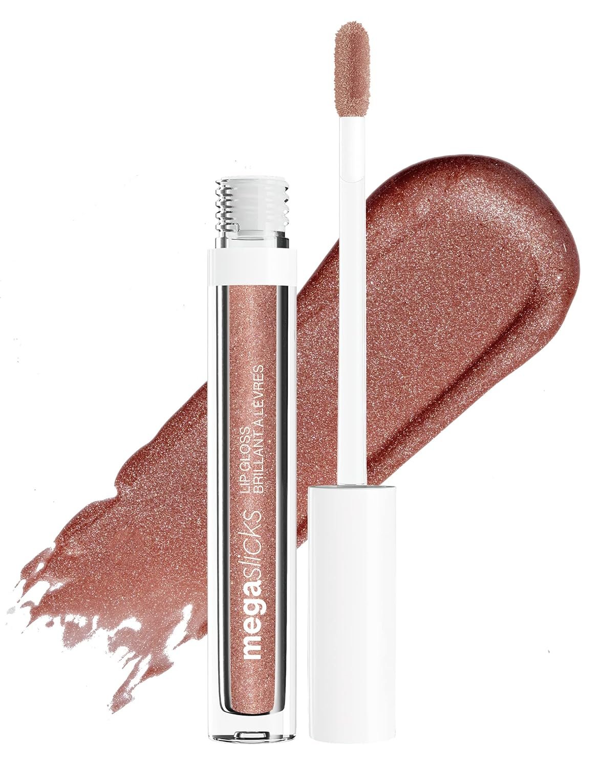 wet n wild MegaSlicks Lip Gloss, Ultra-Glossy, Vitamin-E Enriched, Ultra-Gloss High Shine Moisturizing, Cruelty-Free & Vegan – Call Me Boss