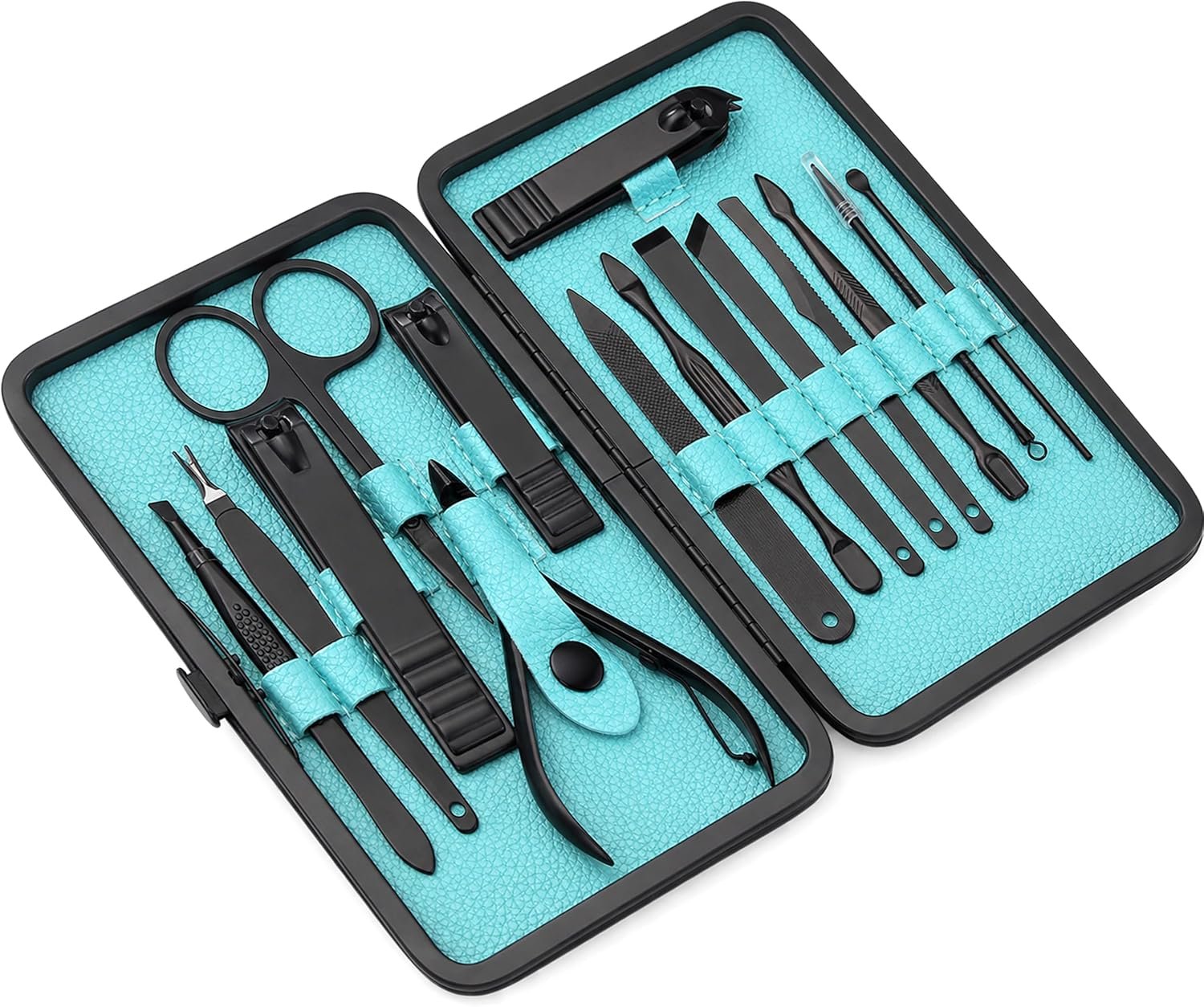 Utopia Care Nail Clippers Professional Nail Kit or Manicure Kit for Women and Men, Stocking Stuffers or Groomsmen Gifts Pedicure Set for Fingernail, Toenail Clippers with Travel Case